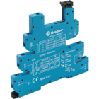 Finder - Support 6A 250V 24V AC-DC, pour serie 3940, bleu, a ressort, 6,2mm