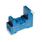 Finder - Support 10A 250V série 5532, 5534, noir, étrier plastique, à cage