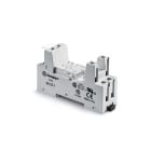 Finder - Support 12A 250V série 5632, bleu, étrier métallique, à cage, ferroviaire