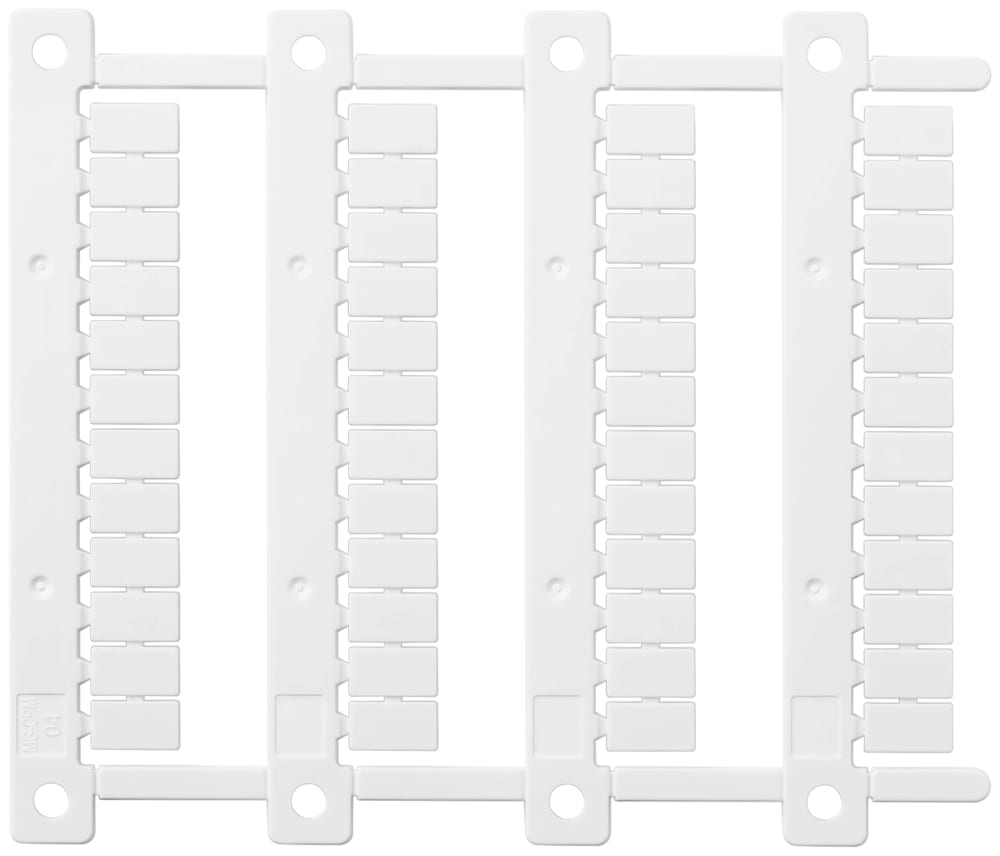 Finder - Plaque de 48 étiquettes d'identification pour série 38 - 6x10mm