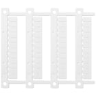 Finder - Plaque de 48 étiquettes d'identification pour série 38 - 6x10mm