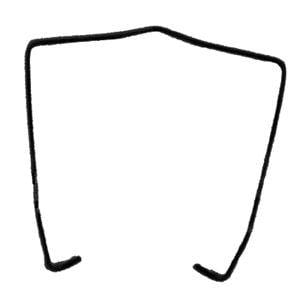 Finder - Etrier métallique pour support 9523