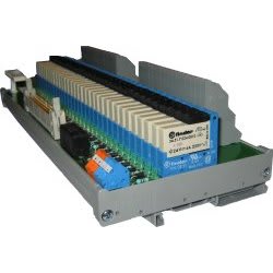 Finder - Module interface 32 relais, 1RT 6A 24V DC, pour série 34, raccordement HE10