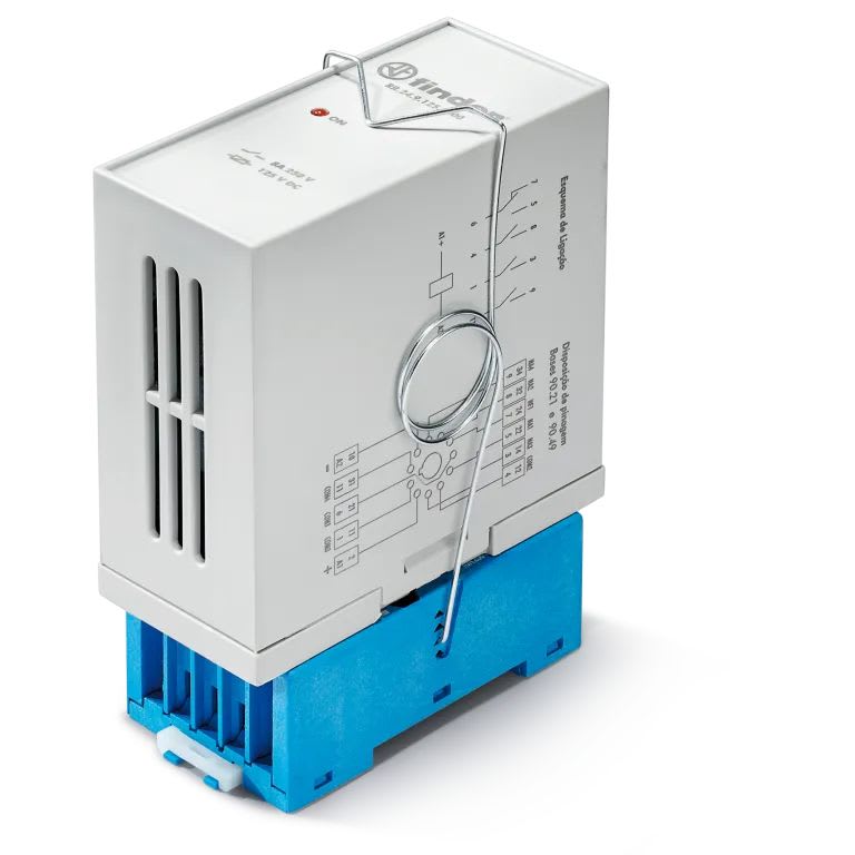 Finder - Relais rapide 3NO+1RT 8A 110 à 125V DC temps fermeture ? 3ms, embrochable