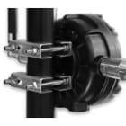 Acksys - Kit de montage pour poteau en acier inoxydable, diamètre max. 2", 50 mm