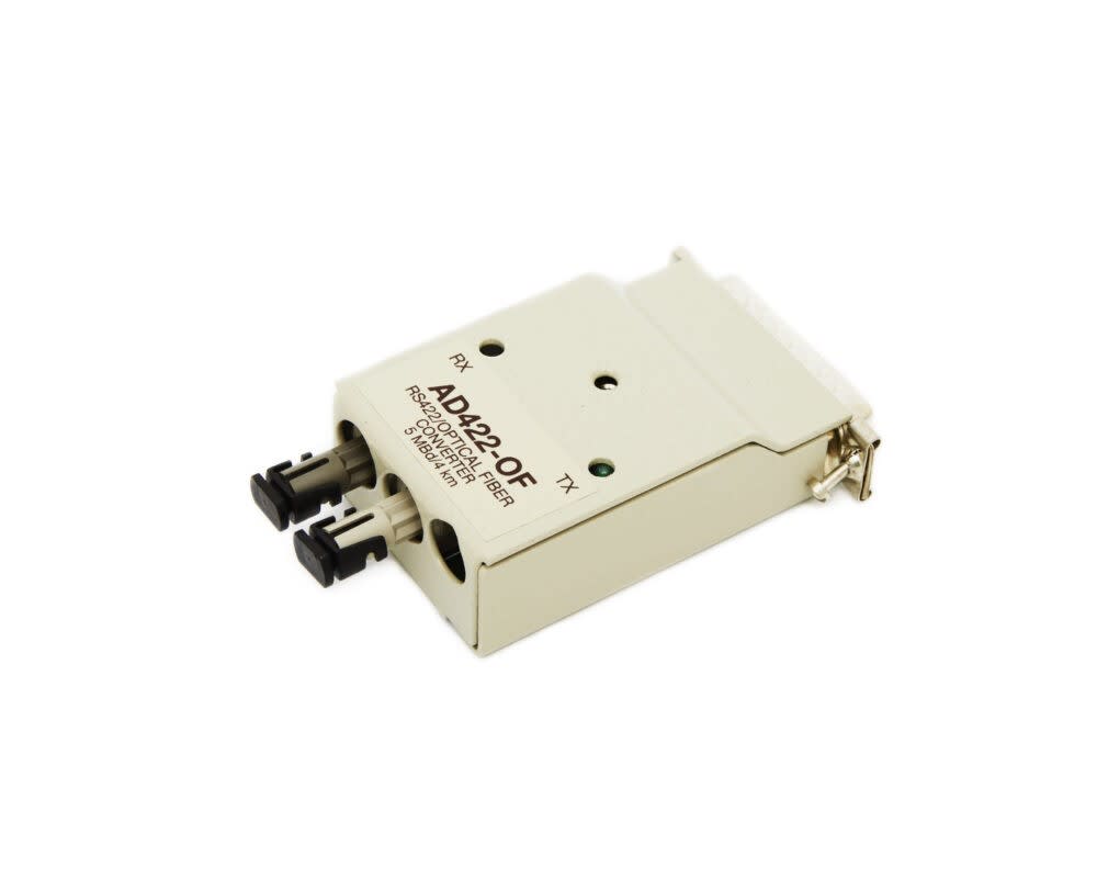 Acksys - Convertisseur RS422 <> fibre optique multimode, 2 connecteurs ST, format Dongle
