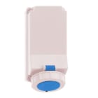 Bals - Socle de prise saillie 230V 2P+T 6h 32A IP67- Gamme TE - QUICK-CONNECT