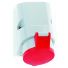 Bals - Socle de prise saillie 400V 6P+T 32A IP44 Prise spécifique multibroches