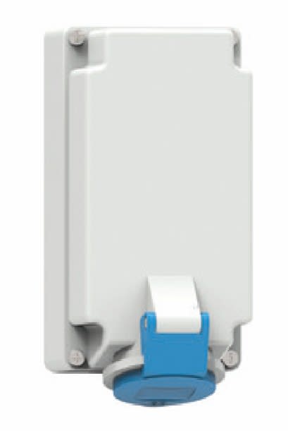 Bals - Socle saillie 230V 2P+T 6H 16A IP44 Quick-Connect TE