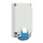 Bals - Socle saillie 230V 2P+T 6H 16A IP44 Quick-Connect TE