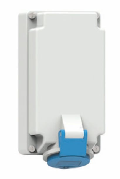 Bals - Socle de prise saillie 230V 2P+T 6h 16A IP44 Quick-Connect TE