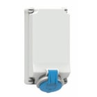 Bals - Socle de prise saillie 230V 2P+T 6h 32A IP44 Quick-Connect - Gamme TE