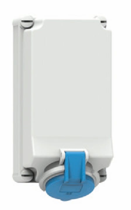 Bals - Socle de prise saillie 230V 2P+T 6h 32A IP44 Quick-Connect - Gamme TE