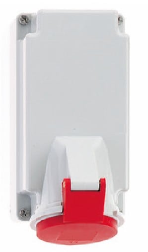 Bals - Socle de prise saillie 400V 3P+N+T 6h 16A IP44 QUICK-CONNECT - Gamme TE