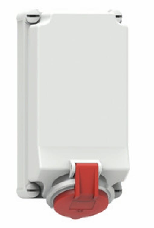 Bals - Socle de prise saillie 400V 3P+T 6h 32A IP44 QUICK-CONNECT - Gamme TE