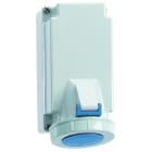 Bals - Socle de prise saillie 230V 6P+T 9h 16A IP67 Prise spécifique multibroches