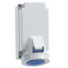 Bals - Socle de prise saillie 230V 2P+T 6h 16A IP67. Résistant aux produits chimiques