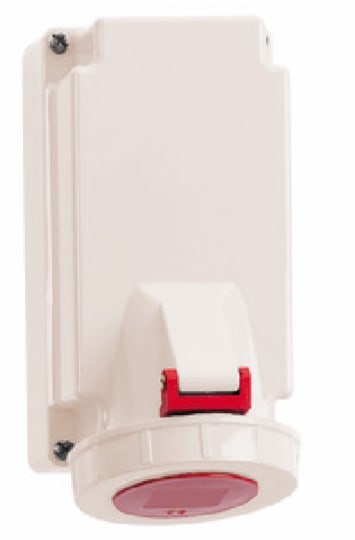 Bals - Socle de prise saillie 400V 3P+T 16A 6h IP67, Quick-Connect, gamme TE.