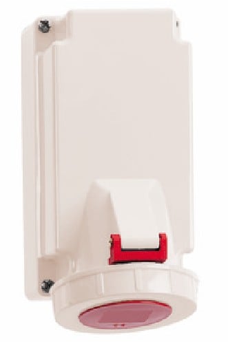 Bals - Socle de prise saillie 400V 3P+N+T 6h 16A IP67, Quick-Connect, gamme TE.