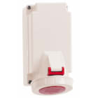 Bals - Socle saillie 400V 3P+N+T 6H 16A IP67