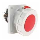 Bals - Socle tableau incliné 400V 3P+N+T 6h 125A IP67, à vis, avec contact pilote, TE.
