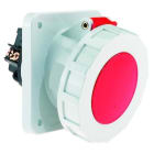 Bals - Socle de prise tableau TE incliné 400V 3P+T 6h 63A IP67 avec contact pilote