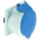 Bals - Socle de prise tableau droit 230V 6P+T 16A IP44 Multibroches