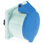 Bals - Socle de prise tableau droit 230V 6P+T 32A IP44 Multibroches
