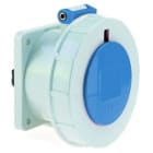Bals - Socle de prise tableau droit 230V 6P+T 32A IP67 Multibroches