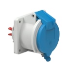 Bals - Socle de prise Quick-Connect tableau droit 230V 2P+T 6h 32A IP55, gamme TE