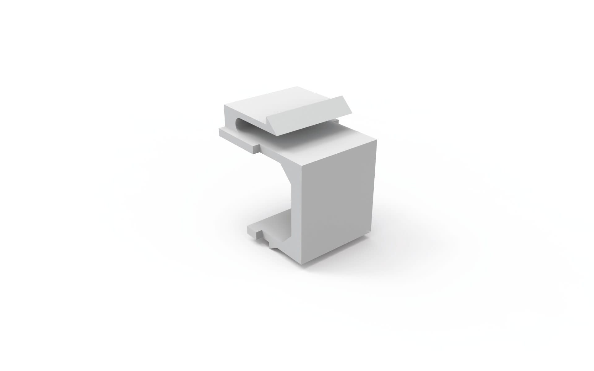 Bals - Obturateur blanc pour coffret VARIABOX a equiper