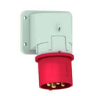 Bals - Socle de connecteur mural saillie 400V 3P+T 6h 16A IP44, gamme TE
