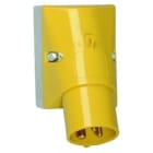 Bals - Socle de connecteur saillie 110V 2P+T 4H 16A IP44