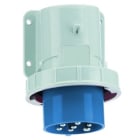 Bals - Socle de connecteur saillie 230V 6P+T 9h 32A IP67 Multibroches, gamme TE.