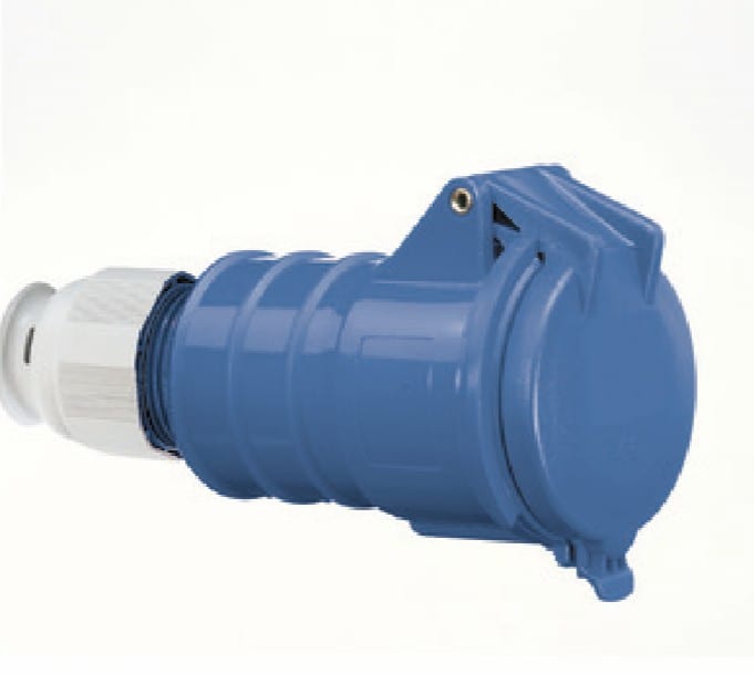 Bals - Prolongateur Quick-Connect TE avec presse-étoupe 230V 2P+T 6h 32A IP55 Gamme TE