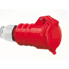 Bals - Prolongateur Quick-Connect TEavec presse-étoupe 400V 3P+N+T 6h 32A IP55