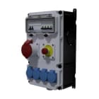 Bals - Coffret de chantier - ID 4x40A-30mA + AU + 4PC NF + 1PC 32A 3P+N+T SANS POIGNEE