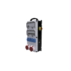 Bals - Coffret de chantier - ID 4x63A-30mA + AU + 4PC NF + 2PC 32A 3P+N+T