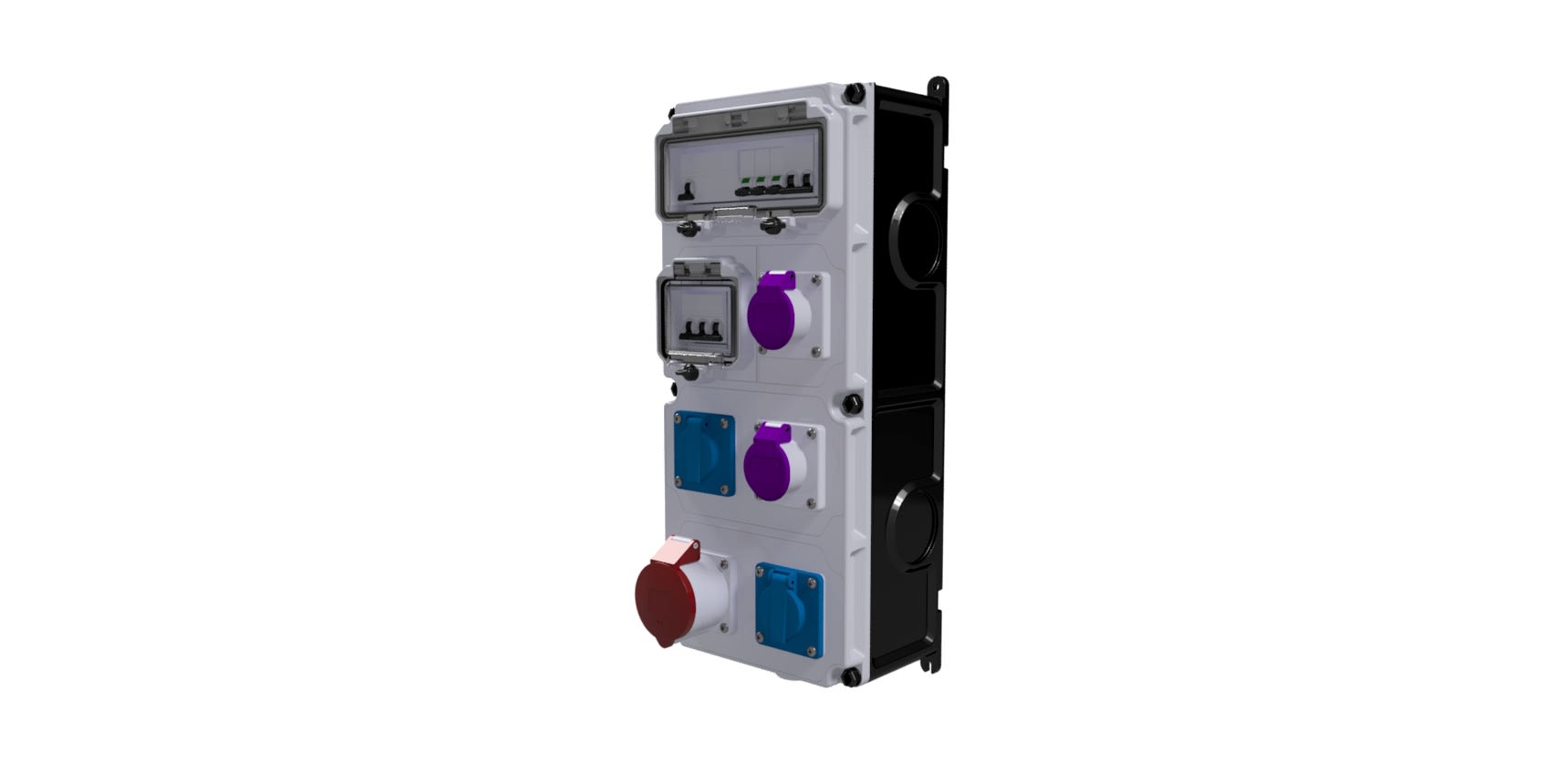 Bals - Coffret d'usine VARIABOX triphase +N 40A 30mA IP44 5PC