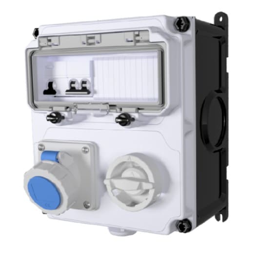 Bals - Coffret PCI VARIABOX monophasé 16A 230V IP67 + PROTEC.