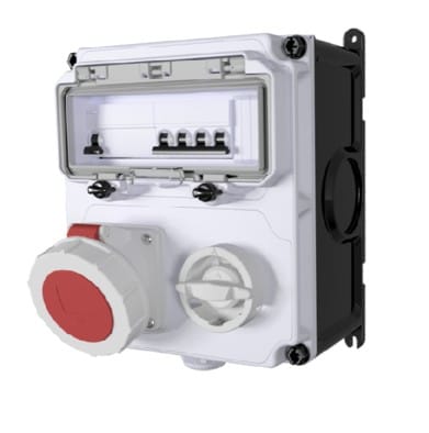 Bals - Coffret PCI VARIABOX triphasé 32A 400V IP67 + PROTEC.