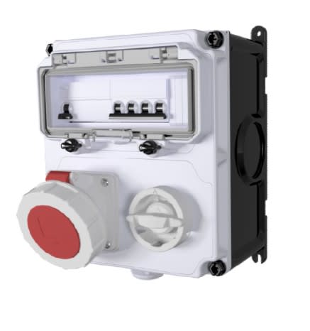 Bals - Coffret PCI VARIABOX triphase +N 32A 400V IP67 + PROTEC.