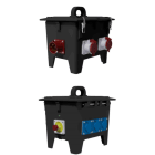 Bals - Coffret d'étage caoutchouc triphasé +N 32A, gamme PRO
