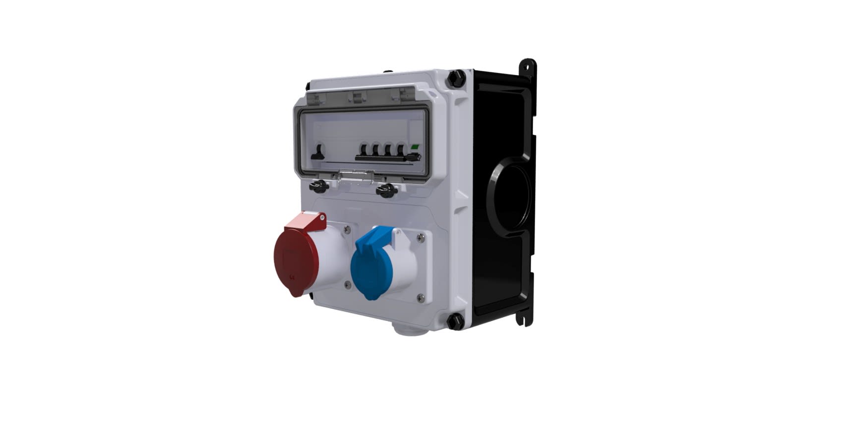 Bals - Coffret d'usine VARIABOX triphase +N 63A 30mA IP44 2PC