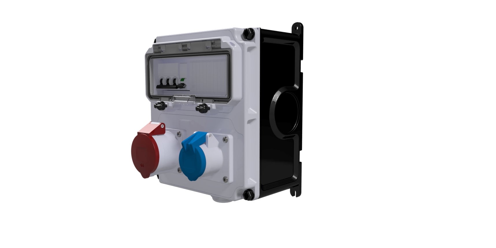 Bals - Coffret d'usine VARIABOX triphasé +N 32A/16A 2PC IP44 SANS ID