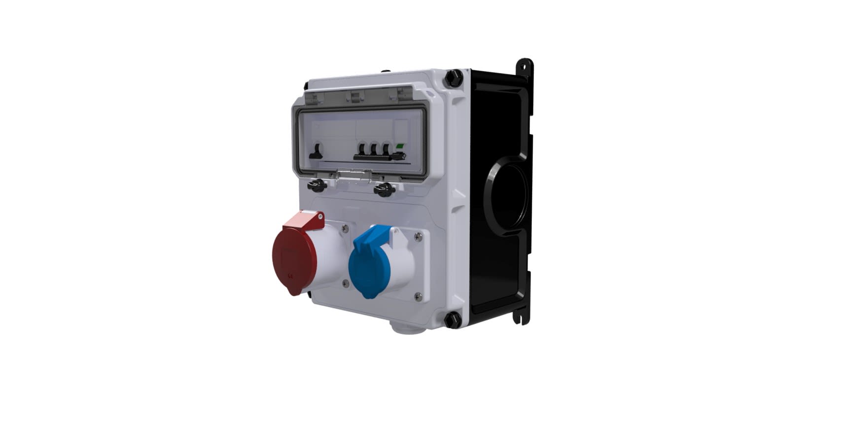 Bals - Coffret d'usine VARIABOX triphase +N 40A 30mA IP44 2PC