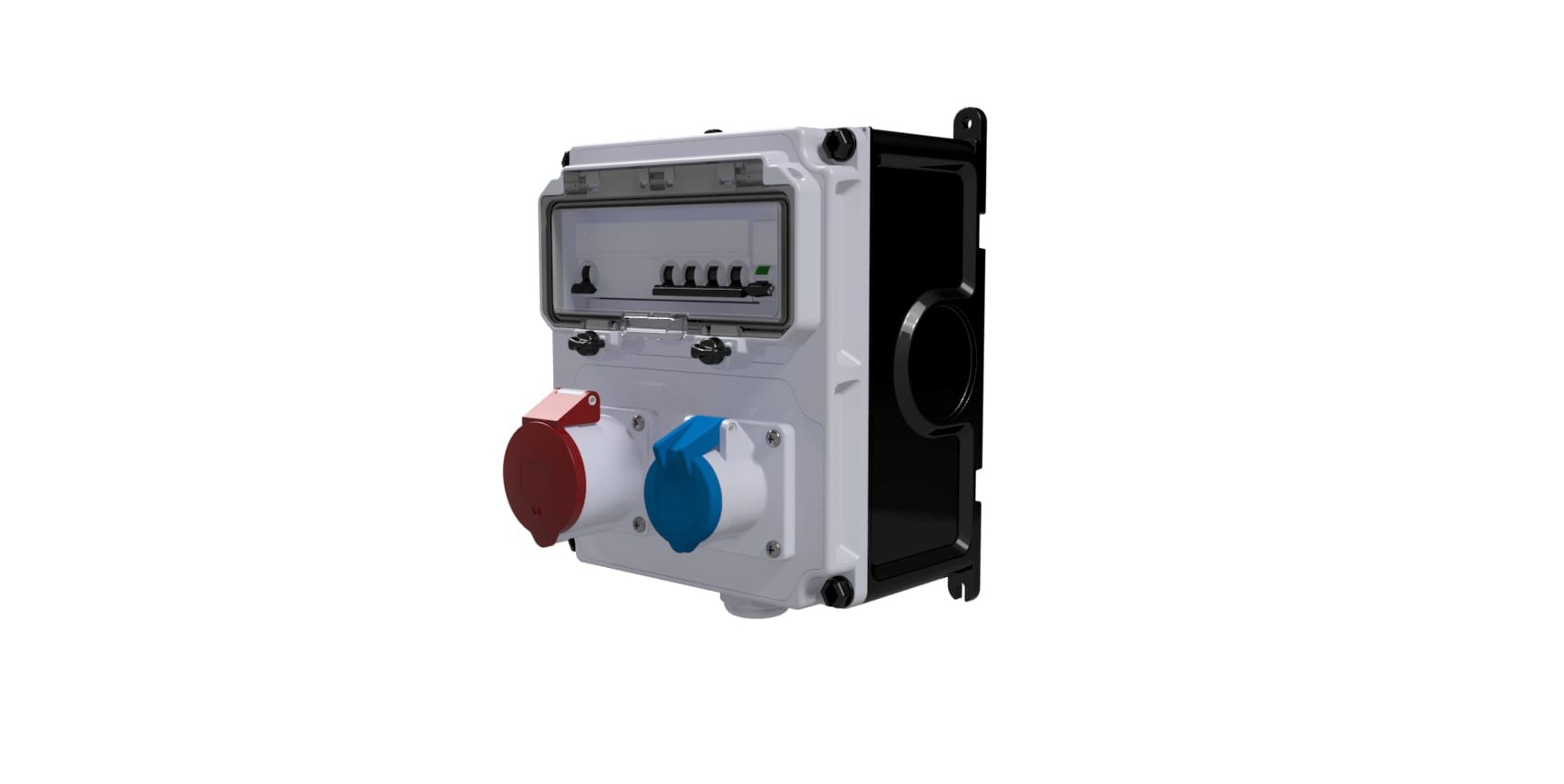 Bals - Coffret d'usine VARIABOX triphasé +N 40A 30mA IP44 2PC
