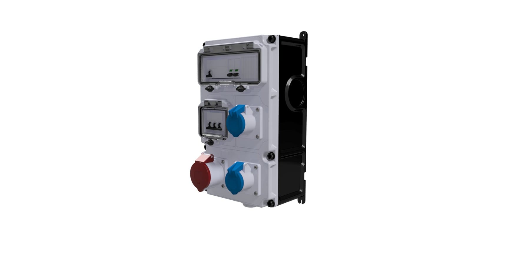 Bals - Coffret d'usine VARIABOX triphasé +N 40A 30mA IP44 3PC