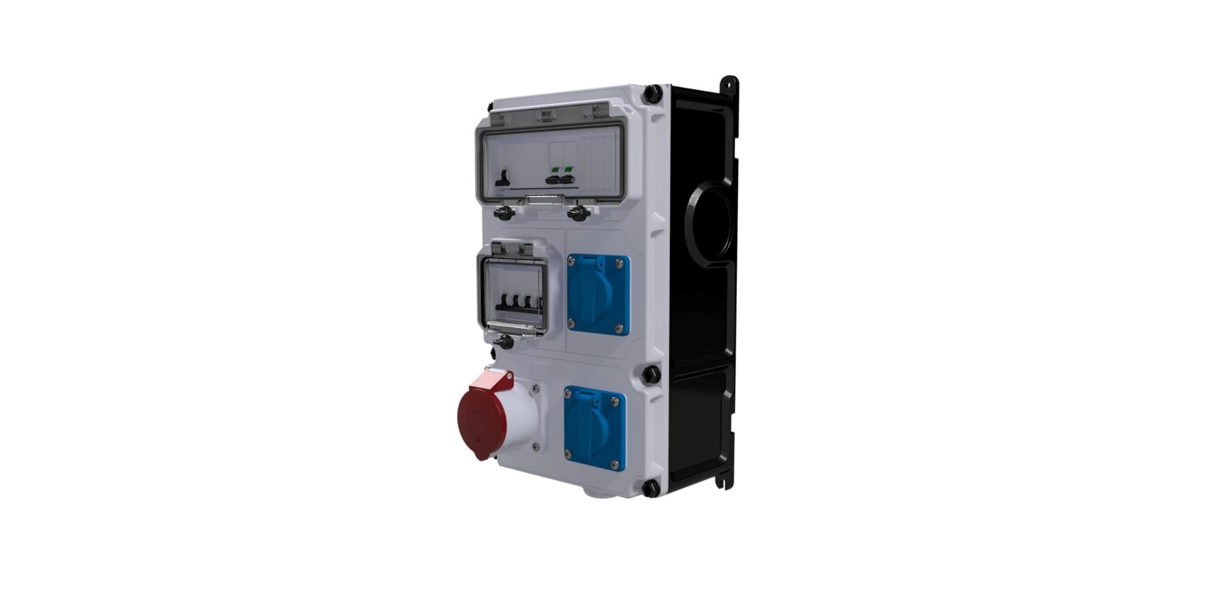 Bals - Coffret d'usine VARIABOX triphasé +N 40A 30mA IP44 3PC