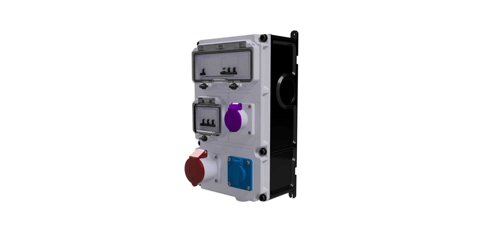 Bals - Coffret d'usine VARIABOX triphasé +N 40A 30mA IP44 3PC